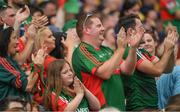 7 August 2017; Mayo supporters applaud as Aidan O'Shea of Mayo is substituted during the GAA Football All-Ireland Senior Championship Quarter-Final Replay match between Mayo v Roscommon at Croke Park, in Dublin. Photo by Ray McManus/Sportsfile
