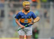 6 August 2017; Harry Codd of Rathnure NS, Enniscorthy, Co Wexford, representing Tipperary, during INTO Cumann na mBunscol GAA Respect Exhibition Go Games at Galway v Tipperary - GAA Hurling All-Ireland Senior Championship Semi-Final at Croke Park in Dublin Photo by Piaras Ó Mídheach/Sportsfile
