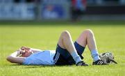 21 April 2012; Simon Lambert, Dublin, after the final whistle. Allianz Hurling League Division 1A Relegation Play-off, Galway v Dublin, O'Moore Park, Portlaoise, Co. Laois. Picture credit: Matt Browne / SPORTSFILE
