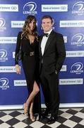 21 April 2012; Leinster's Gordon D'Arcy with Aoife Cogan in attendance at the Leinster Rugby Awards Ball. Leinster Rugby Awards Ball, Mansion House, Dawson St, Dublin. Picture credit: Brendan Moran / SPORTSFILE