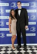 21 April 2012; Leinster's Devin Toner with Mary Scott in attendance at the Leinster Rugby Awards Ball. Leinster Rugby Awards Ball, Mansion House, Dawson St, Dublin. Picture credit: Brendan Moran / SPORTSFILE