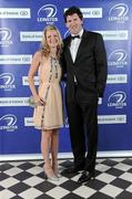 21 April 2012; Leinster's Shane Horgan with Emma Hodson in attendance at the Leinster Rugby Awards Ball. Leinster Rugby Awards Ball, Mansion House, Dawson St, Dublin. Picture credit: Brendan Moran / SPORTSFILE