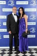 21 April 2012; Leinster's Mat Berquist with Donika Zeka in attendance at the Leinster Rugby Awards Ball. Leinster Rugby Awards Ball, Mansion House, Dawson St, Dublin. Picture credit: Brendan Moran / SPORTSFILE