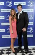 21 April 2012; Leinster's Dominic Ryan with Kate Appleby in attendance at the Leinster Rugby Awards Ball. Leinster Rugby Awards Ball, Mansion House, Dawson St, Dublin. Picture credit: Brendan Moran / SPORTSFILE