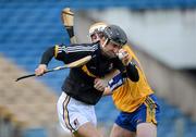 22 April 2012; David Herity, Kilkenny, in action against Conor McGrath, Clare. Allianz Hurling League Division 1A Semi-Final, Kilkenny v Clare, Semple Stadium, Thurles, Co. Tipperary. Picture credit: Stephen McCarthy / SPORTSFILE