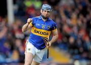 22 April 2012; Tipperary's Eoin Kelly celebrates scoring his side's second goal. Allianz Hurling League Division 1A Semi-Final, Cork v Tipperary, Semple Stadium, Thurles, Co. Tipperary. Picture credit: Brian Lawless / SPORTSFILE