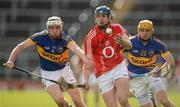 22 April 2012; Patrick Horgan, Cork, in action against Michael Cahill, left, and Shane McGrath, Tipperary. Allianz Hurling League Division 1A Semi-Final, Cork v Tipperary, Semple Stadium, Thurles, Co. Tipperary. Picture credit: Stephen McCarthy / SPORTSFILE