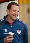 23 April 2012; Sligo Rovers manager Ian Baraclough before the start of the game. Setanta Sports Cup Semi-Final, Second Leg, Sligo Rovers v Crusaders, The Showgrounds, Sligo. Picture credit: David Maher / SPORTSFILE