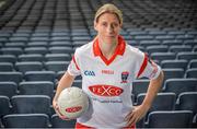 8 August 2017; Cora Staunton of Mayo, lined out in Croke Park this morning to officially launch the 22nd Annual Asian Gaelic Games sponsored again this year by FEXCO. Photo by Sam Barnes/Sportsfile