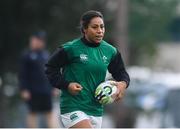 8 August 2017; Sene Naoupu of Ireland during the Ireland Women's Rugby Captains Run at UCD, in Dublin. Photo by Eóin Noonan/Sportsfile