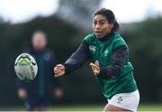 8 August 2017; Sene Naoupu of Ireland during the Ireland Women's Rugby Captains Run at UCD, in Dublin. Photo by Eóin Noonan/Sportsfile