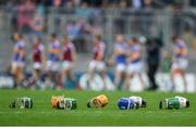6 August 2017; A general view of helmets during the GAA Hurling All-Ireland Senior Championship Semi-Final match between Galway and Tipperary at Croke Park in Dublin. Photo by Sam Barnes/Sportsfile