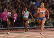 8 August 2017; Dafne Schippers of the Netherlands during round one of the Women's 200m event during day five of the 16th IAAF World Athletics Championships at the London Stadium in London, England. Photo by Stephen McCarthy/Sportsfile
