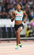 8 August 2017; Shaunae Miller-Uibo of Bahamas during her round one heat of the Women's 200m event during day five of the 16th IAAF World Athletics Championships at the London Stadium in London, England. Photo by Stephen McCarthy/Sportsfile