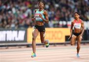 8 August 2017; Shaunae Miller-Uibo of Bahamas during her round one heat of the Women's 200m event during day five of the 16th IAAF World Athletics Championships at the London Stadium in London, England. Photo by Stephen McCarthy/Sportsfile