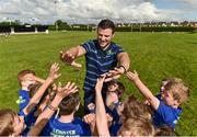 9 August 2017; Robbie Henshaw during the Bank of Ireland Leinster Rugby Summer Camp at Longford RFC in Lisbrack, Longford. Photo by David Maher/Sportsfile