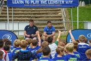 9 August 2017; Leinster's Tadhg Furlong and Sean O'Brien during the Bank of Ireland Leinster Rugby Summer Camp at De La Salle RFC in Glenamuck North, Dublin. Photo by Matt Browne/Sportsfile