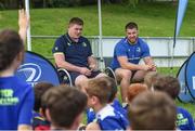 9 August 2017; Leinster's Tadhg Furlong and Sean O'Brien during the Bank of Ireland Leinster Rugby Summer Camp at De La Salle RFC in Glenamuck North, Dublin. Photo by Matt Browne/Sportsfile