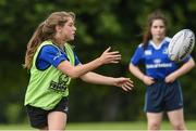 9 August 2017; Action from the Bank of Ireland Leinster Rugby School of Excellence event at Kings Hospital in Palmerstown, Dublin. Photo by Matt Browne/Sportsfile