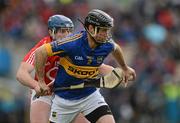22 April 2012; Conor O'Brien, Tipperary, in action against Patrick Horgan, Cork. Allianz Hurling League Division 1A Semi-Final, Cork v Tipperary, Semple Stadium, Thurles, Co. Tipperary. Picture credit: Stephen McCarthy / SPORTSFILE