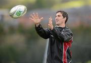 24 April 2012; Ulster's Ruan Pienaar in action during squad training ahead of their Heineken Cup Semi-Final against Edinburgh on Saturday. Ulster Rugby Squad Training, Newforge Country Club, Belfast, Co. Antrim. Picture credit: Oliver McVeigh / SPORTSFILE