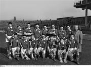 24 February 1963; The Munster team. Railway Cup Semi-Final, Munster v Ulster, Croke Park, Dublin. Picture credit: Connolly Collection / SPORTSFILE