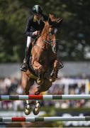 9 August 2017; Shane Breen of Ireland competes on Ipswich van de Wolfsakker during the Sport Ireland Classic at the Dublin Horse Show at the RDS in Ballsbridge, Dublin. Photo by Cody Glenn/Sportsfile