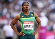 10 August 2017; Caster Semenya of South Africa competes in round one of the Women's 800m event during day seven of the 16th IAAF World Athletics Championships at the London Stadium in London, England. Photo by Stephen McCarthy/Sportsfile