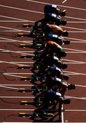 11 August 2017; Athletes during the Men's 100m Decathlon event during day eight of the 16th IAAF World Athletics Championships at the London Stadium in London, England. Photo by Stephen McCarthy/Sportsfile