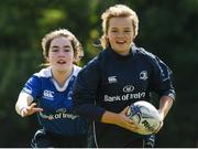 9 August 2017; Ailison Kelly in action against Leah Browne during the Bank of Ireland Leinster Rugby School of Excellence event at Kings Hospital in Palmerstown, Dublin. Photo by Matt Browne/Sportsfile