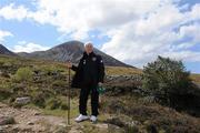 28 April 2012; Republic of Ireland manager Giovanni Trapattoni during the Enda's Trek with Trap's Green Army Charity Climb. Croagh Patrick, Murrisk, Carrowmacloughlin, Co. Mayo. Picture credit: Matt Browne / SPORTSFILE