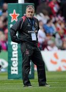 28 April 2012; Ulster head coach Brian McLaughlin before the game. Heineken Cup Semi-Final, Ulster v Edinburgh, Aviva Stadium, Lansdowne Road, Dublin. Picture credit: Brendan Moran / SPORTSFILE