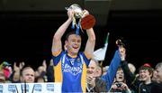 28 April 2012; The Wicklow captain Leighton Glynn celebrates victory with the cup. Allianz Football League, Division 4 Final, Fermanagh v Wicklow, Croke Park, Dublin. Picture credit: Ray McManus / SPORTSFILE