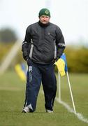 29 April 2012; Kerry manager William O'Sullivan. Bord Gáis Energy Ladies National Football League, Division 2 Semi-Final, Kerry v Mayo, St. Rynagh's GAA, Banagher, Co. Offaly. Picture credit: David Maher / SPORTSFILE
