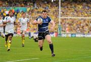 29 April 2012; Cian Healy, Leinster, runs through to score his side's first and only try of the game. Heineken Cup Semi-Final, ASM Clermont Auvergne v Leinster, Stade Chaban Delmas, Bordeaux, France. Picture credit: Stephen McCarthy / SPORTSFILE