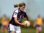 29 April 2012; Aoibheann Daly, Galway. Bord Gáis Energy Ladies National Football League, Division 2 Semi-Final, Clare v Galway, St Rynagh's GAA, Banagher, Co Offaly. Picture credit: David Maher / SPORTSFILE