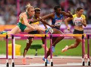 11 August 2017; Sally Pearson of Australia on her way to winning her semi-final of the Women's 100m Hurdles event during day eight of the 16th IAAF World Athletics Championships at the London Stadium in London, England. Photo by Stephen McCarthy/Sportsfile
