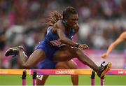 11 August 2017; Dawn Harper Nelson of the USA competes in her semi-final of the Women's 100m Hurdles event during day eight of the 16th IAAF World Athletics Championships at the London Stadium in London, England. Photo by Stephen McCarthy/Sportsfile