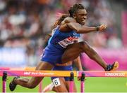 11 August 2017; Dawn Harper Nelson of the USA competes in her semi-final of the Women's 100m Hurdles event during day eight of the 16th IAAF World Athletics Championships at the London Stadium in London, England. Photo by Stephen McCarthy/Sportsfile