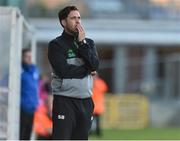 11 August 2017; Shamrock Rovers head coach Stephen Bradley during the Irish Daily Mail FAI Cup first round match between Shamrock Rovers and Glenville at Tallaght Stadium in Tallaght, Dublin. Photo by Matt Browne/Sportsfile