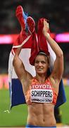 11 August 2017; Dafne Schippers of the Netherlands after winning the final of the Women's 200m event during day eight of the 16th IAAF World Athletics Championships at the London Stadium in London, England. Photo by Stephen McCarthy/Sportsfile