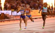 11 August 2017; Dafne Schippers of the Netherlands on her way to winning the final of the Women's 200m event during day eight of the 16th IAAF World Athletics Championships at the London Stadium in London, England. Photo by Stephen McCarthy/Sportsfile