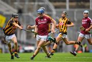 6 August 2017; Donal Mannion of Galway during the Electric Ireland GAA Hurling All-Ireland Minor Championship Semi-Final match between Kilkenny and Galway at Croke Park in Dublin. Photo by Ramsey Cardy/Sportsfile