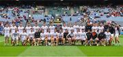5 August 2017; The Tyrone panel ahead of the GAA Football All-Ireland Senior Championship Quarter-Final match between Tyrone and Armagh at Croke Park in Dublin. Photo by Ramsey Cardy/Sportsfile