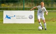 12 August 2017; Taylor Bruton of Belvedere FC, Co Dublin, in action against Ratoath Harps, Co Meath, during the Volkswagen Masters event - Day 1 at AUL Complex in Dublin. Photo by Piaras Ó Mídheach/Sportsfile