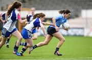 12 August 2017; Sinead Aherne of Dublin in action against Kate McGrath of Waterford during the TG4 Ladies Football All-Ireland Senior Championship Quarter-Final match between Dublin and Waterford at Nowlan Park in Kilkenny. Photo by Matt Browne/Sportsfile