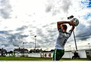 12 August 2017; Conor McCormack of Cork City takes a throw-in during the Irish Daily Mail FAI Cup first round match between Bray Wanderers and Cork City at the Carlisle Grounds in Bray, Co. Wicklow. Photo by Ramsey Cardy/Sportsfile