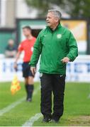 12 August 2017; Bray Wanderers manager Harry Kenny during the Irish Daily Mail FAI Cup first round match between Bray Wanderers and Cork City at the Carlisle Grounds in Bray, Co. Wicklow. Photo by Ramsey Cardy/Sportsfile
