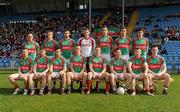 25 March 2012; The Mayo team. Allianz Football League Division 1, Round 6, Mayo v Cork, McHale Park, Castlebar, Co. Mayo. Picture credit: Pat Murphy / SPORTSFILE