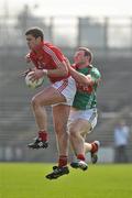 25 March 2012; Fintan Goold, Cork, in action against Colm Boyle, Mayo. Allianz Football League Division 1, Round 6, Mayo v Cork, McHale Park, Castlebar, Co. Mayo. Picture credit: Pat Murphy / SPORTSFILE